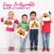 4E's Novelty Turkey Craft Kit, 4 Pcs Thanksgiving Crafts Kits for Kids, Thankful Turkey Activity, Turkeys Arts and Crafts for Ages 3+, Friends Giving Kids Craft With Designing Elegant